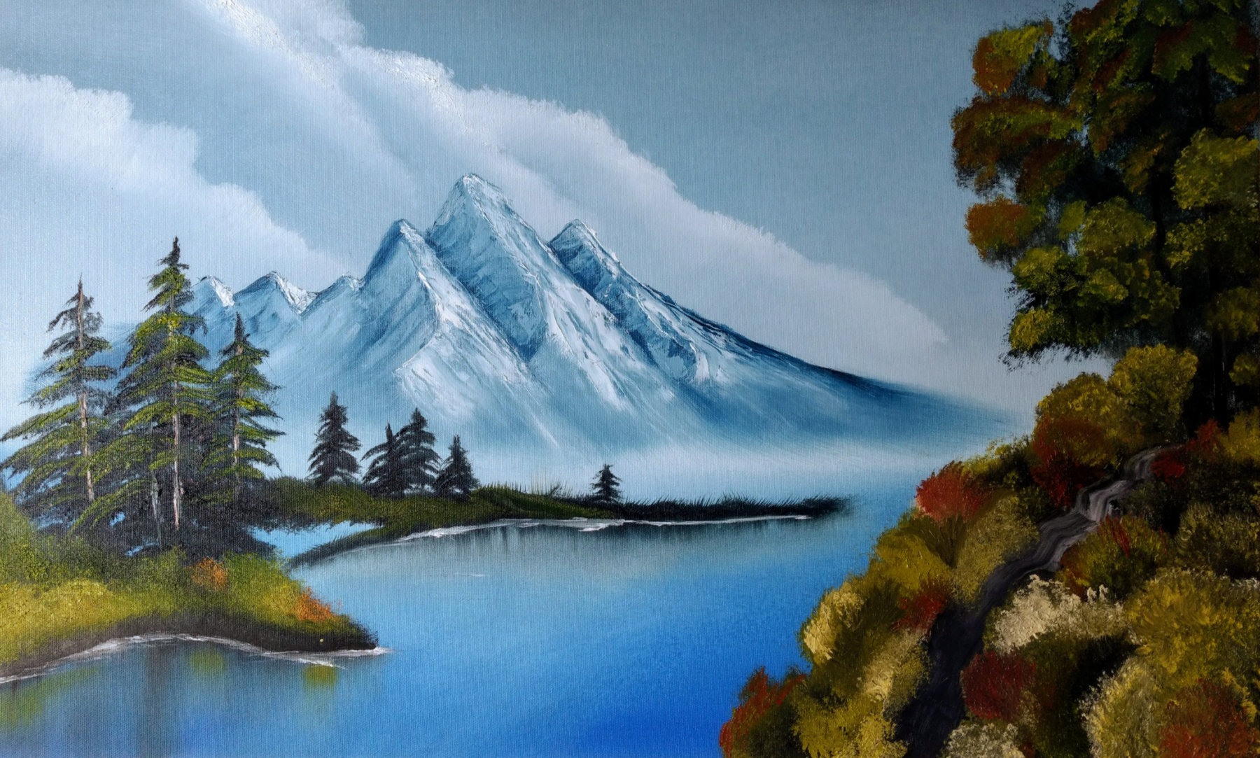 Mountains - Painting